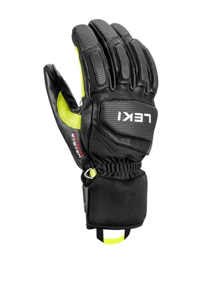 LEKI logo-print gloves - Black