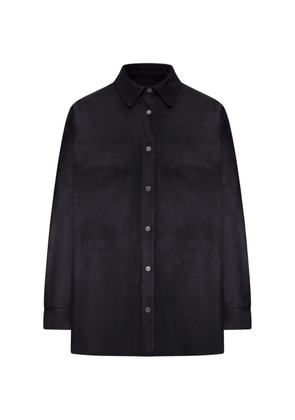 Salvatore Santoro buttoned leather jacket - Black