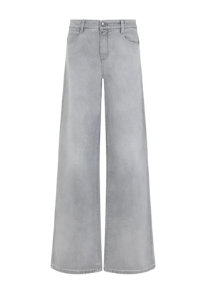 Ermanno Scervino embroidered jeans - Grey