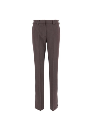 DARKPARK belt-loops trousers - Brown