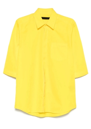 ALAINPAUL cotton shirt - Yellow