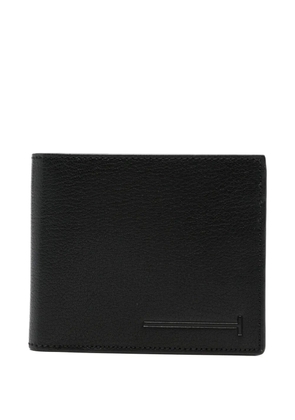 TOM FORD logo-print leather wallet - Black