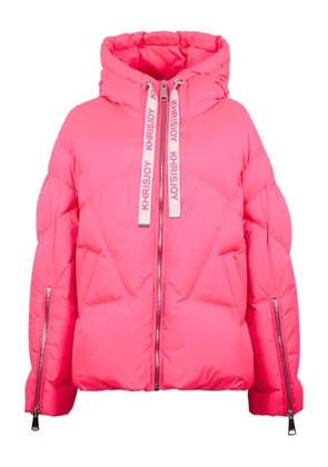 Khrisjoy Milano hooded jacket - Pink
