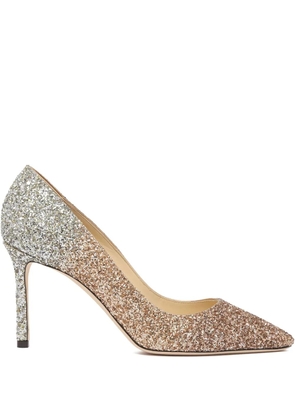 Jimmy Choo 85mm Romy pumps - Gold