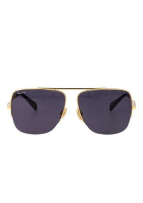 Max Mara Eyewear pilot-frame sunglasses - Gold