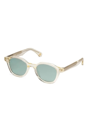 Peter And May Sky round-frame sunglasses - White