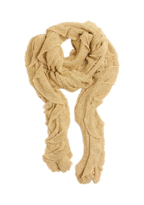 Valentino Garavani knitted scarf - Gold