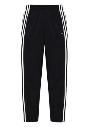 adidas side-stripe track pants - Black