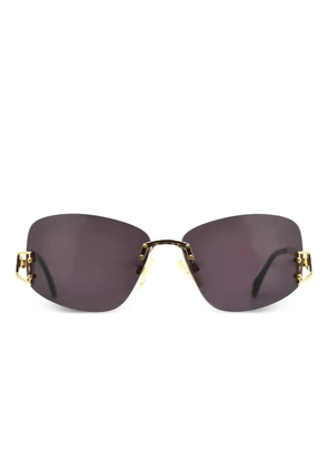 Cazal square-frame sunglasses - Gold