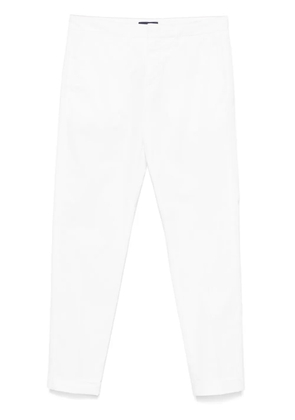 Fay tapered trousers - White