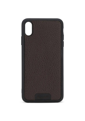 Moorer panelled phone case (Iphone X Max) - Brown