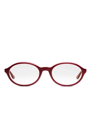 Peter And May Lt18 It`s A Girl oval-frame glasses - Red