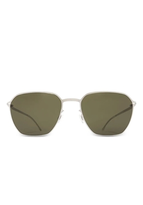 Mykita Anders geometric-frame sunglasses - Silver