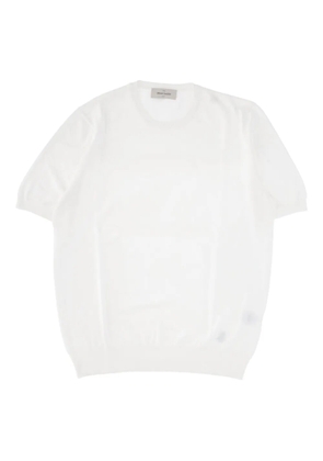 Gran Sasso crew-neck knitted t-shirt - White