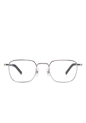 Montblanc square-frame glasses - Silver