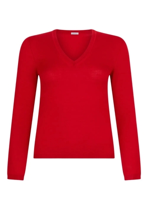 Malo V-neck top - Red
