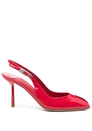 Le Silla 90mm Clivage pumps - Red