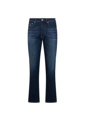 Moorer five-pocket jeans - Blue