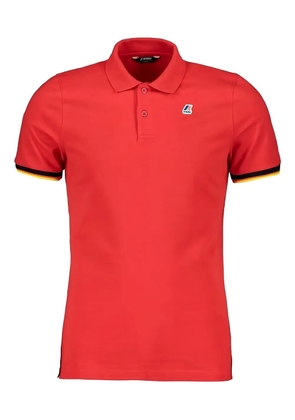 K-Way tipped polo shirt - Red