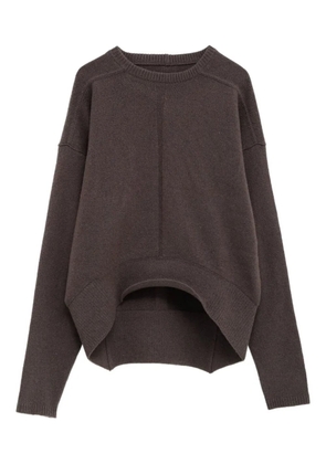 Rick Owens Concordians round-neck sweater - Brown