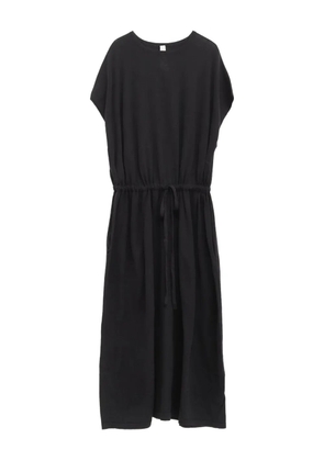 Lauren Manoogian drawstring-waist midi dress - Black