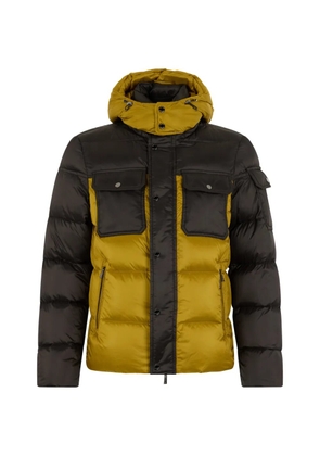 Moorer chest-pocket hooded jacket - Black