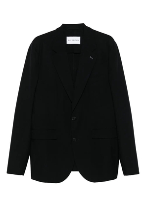 Givenchy single-breasted wool blazer - Black