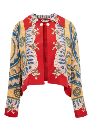 BODE Bricolage jacket - Red