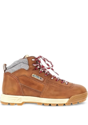 Autry lace-up hiking boots - Brown