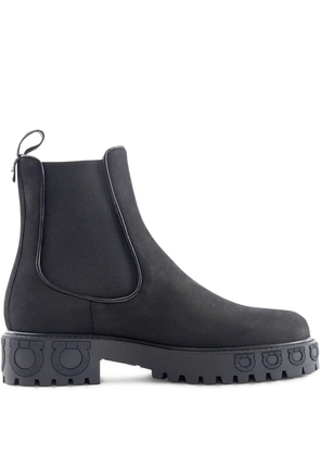 Ferragamo elastic-side Chelsea boots - Black