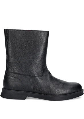 HUGO leather ankle boots - Black