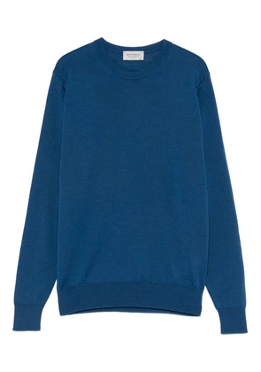 John Smedley crew-neck sweater - Blue