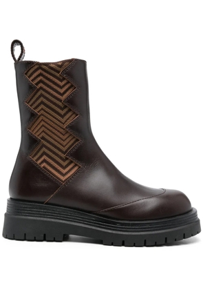 Missoni Beatles Chelsea boots - Brown