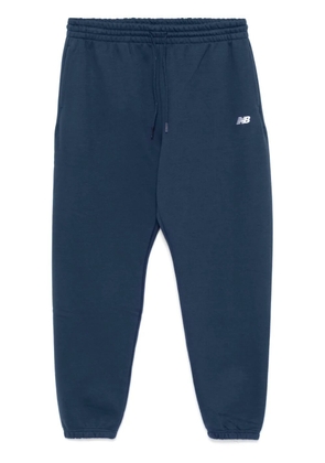 New Balance logo-embroidered track pants - Blue