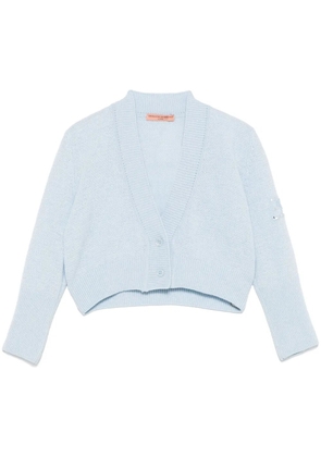 Ermanno Scervino cropped cardigan - Blue