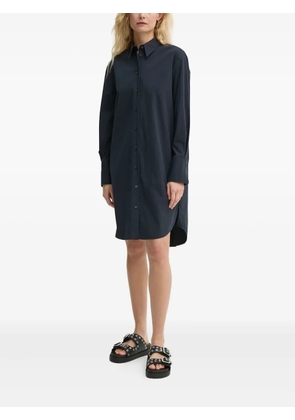 Marc O'Polo button-down cotton shirt dress - Blue