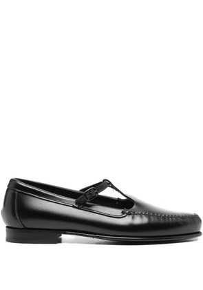 Hereu buckle-detail loafers - Black