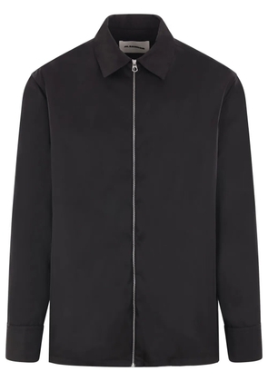 Jil Sander twill overshirt - Black