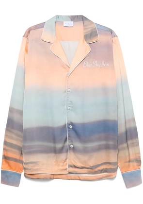 BLUE SKY INN sunrise-print shirt