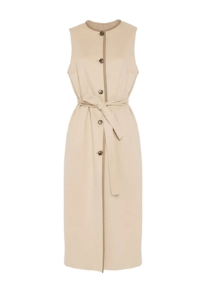 Yves Salomon double-sided belted gilet - Neutrals