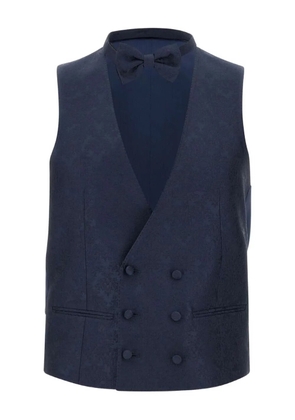 Corneliani double-breasted waistcoat - Blue