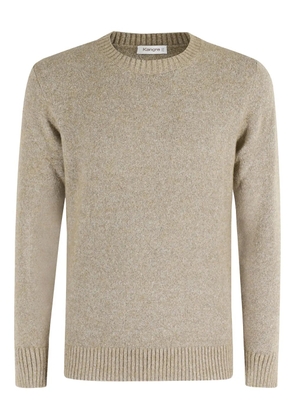 Kangra crew-neck long-sleeve sweater - Neutrals