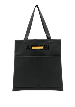 ASPESI logo-print tote bag - Black
