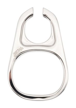 Jean Paul Gaultier cap-motif earrings - Silver