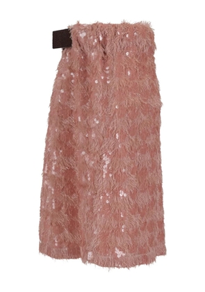 Niccolò Pasqualetti Chimera midi skirt - Pink