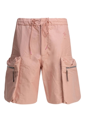 Goldwin embroidered-logo drawstring shorts - Pink