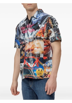 Tigran Avetisyan all-over printed shirt - Black