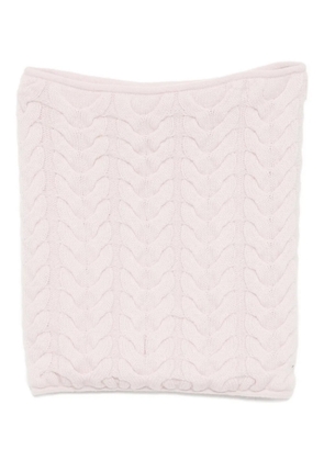 N.Peal cable snood - Pink