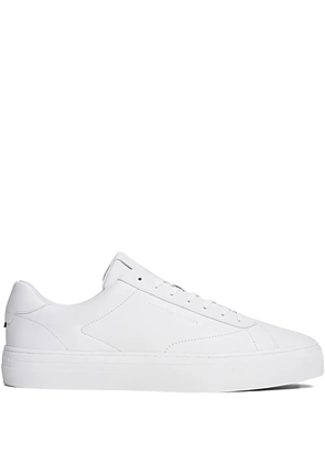 Tommy Hilfiger leather low-top sneakers - White