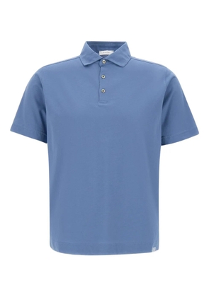 DIKTAT short-sleeve polo shirt - Blue